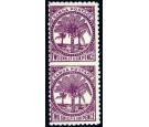 SG64ba. 1898 2/6 Deep purple. 'Imperforate Between, Vertical Pai