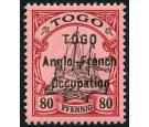 SG H9. 1914 80pf Black and carmine/rose. Brilliant fresh U/M min