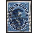 SG15 1855 10d Blue. Very fine used with excellent colour...