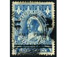 SG65. 1894 1/2d on 2 1/2d Blue. Very fine well centred used...