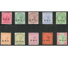 C.E.F. SG C1-C10. 1900 Set of 10. Superb fresh mint...