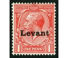 SG S2. 1916 1d Scarlet. Superb fresh mint...
