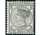 SG186. 1878 5/- Grey. Superb fresh mint with excellent colour an