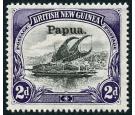 SG40a. 1907 2d Black and violet. 'Overprint Double'. Brilliant f