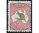 SG16. 1913 £2 Black and rose. Outstanding used example..