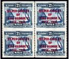 SG70/70a Variety. 1935 2 1/2d Blue. 'Imperforate Horizontally'. 