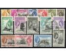 SG G26-G40. 1954 Set of 15. Superb used...