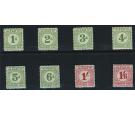 SG D11-D18. 1940 Postage Due Set. Superb mint...