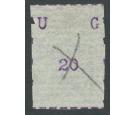 SG38. 1895 20(c.) Violet. Very fine used...