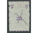 SG38. 1895 20(c.) Violet. Very fine used...