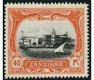 SG242. 1908 40r Black and orange-brown. Brilliant fresh mint...