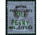 SG11. 1893 1/2d on 2 1/2d Purple/blue. Brilliant fresh mint...