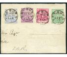 SG1-4. 1899 Set (4 values) all superb used on piece...