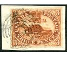 SG5. 1852 3d Red. Superb used with excellent colour and large...