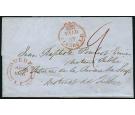 SG CC1 1849 Immaculate clean neat cover to RIVIER DU LOUP...