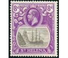 SG105a. 1923 8d Grey and bright violet 'Broken Mainmast'. Superb