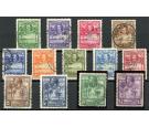 SG155-167. 1932 Set of 13. Very fine used...