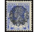 SG J19a. 1942 6p Bright blue. Brilliant fresh U/M mint...