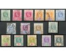 SG57-68. 1904 Set of 12. Superb used...