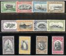 SG127-138. 1933 Set of 12. Superb mint with beautiful colours...