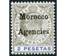 SG23. 1905 2p Black and blue. Brilliant fresh mint...