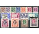 SG51-63. 1946 Set of 15. Post Office fresh U/M mint...