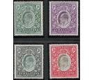 SG41-44.1904 1r to 5r. Superb fresh mint...