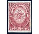 SG17. 1862 2d Rose-lake (deep shade). Superb fresh mint...