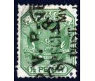 SG11. 1900 1/2d green. Superb fine used...