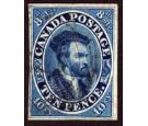 SG14. 1855 10d Dull blue. Cuperb fine used with excellent...