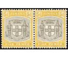 SG43a. 1907 5d Grey and orange-yellow. 'SER. ET' for 'SERVIET'. 