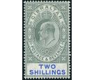 SG62. 1905 2/- Green and blue. Superb fresh mint...