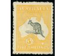 SG30. 1915 5/- Grey and yellow. Brilliant fresh mint...