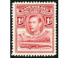 SG19a. 1938 1d Scarlet 'Tower Flaw'. Brilliant fresh U/M mint...