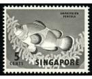 SG66a. 1962 5c Red and balck 'Red Omitted' Very fine U/M mint...