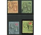 SG82-85. 1922 Set of 4. Very fine used...