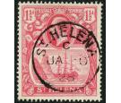 SG99b. 1923 1 1/2d Rose-red. 'Torn Flag'. Very fine used...