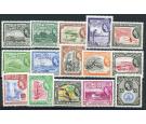 SG331-345. 1954 Set of 15. Brilliant fresh U/M mint...