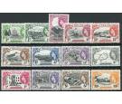 SG153-165. 1953 Set of 13. Brilliant fresh U/M mint...