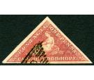 SG5b. 1855 1d Deep rose-red. Superb fine used with lovely colour
