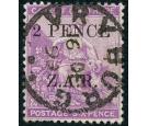 SG3. 1899 '2 PENCE' on 6d Mauve. Superb used...