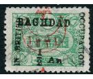 SG13. 1917 1/2a on 10pa Green. Superb fine used...