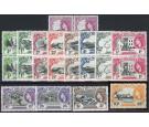 SG153-165. 1953 Set of 13. Brilliant fresh U/M mint...