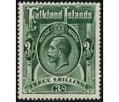 SG80. 1923 3/- Slate-green. Superb fresh U/M mint...