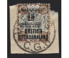 SG11ab. 1900 1s on 4d Green and purple-brown. 'Surcharge Double