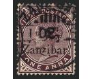 SG24. 1895 2 1/2 on 1a Plum. Very fine well centred...