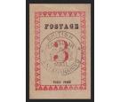 SG36. 1886 3d Rose. Superb mint with full original corner gum...