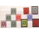 SG115-124. 1904 Set of 10. Superb fresh mint...