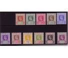 SG46-56. 1903 Set of 11. Superb fresh mint...