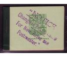 SG SB4ab. 1913 25c Booklet. Pale Green cover. Handstamped...